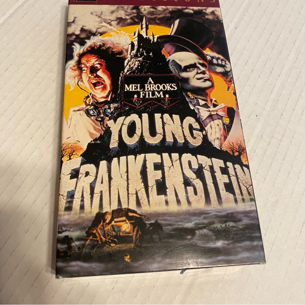 Vintage VHS Young Frankenstein comedy monster movie